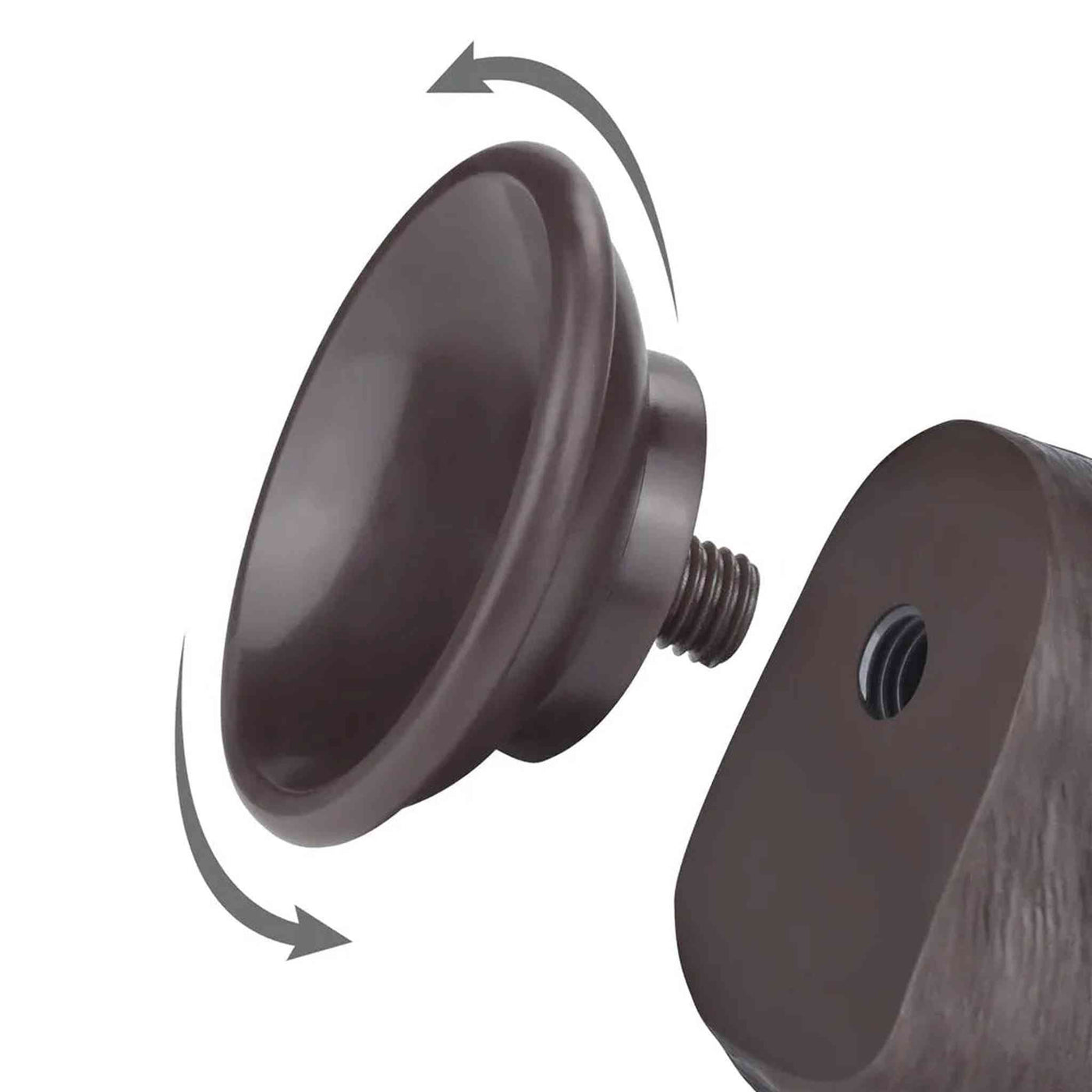 Fallo Scappellabile come un pene vero - Nero 8″
