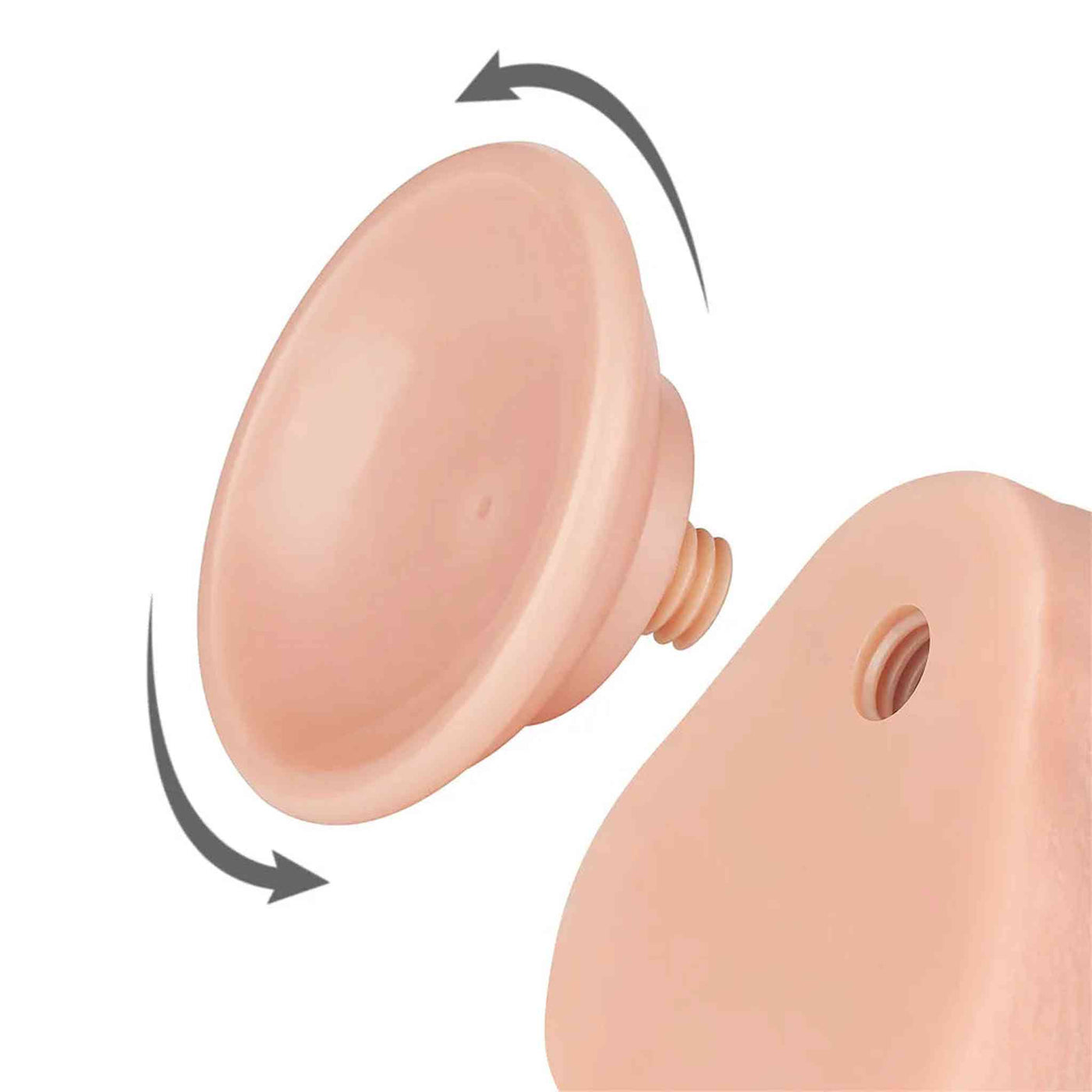 Fallo Scappellabile come un pene vero - Rosa Carne, 8.5″