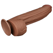 Fallo Super Realistico con Pelle Scorrevole - 12″ Mulatto 31 cm Ø 6.2 cm