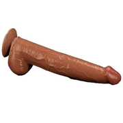 Fallo Super Realistico con Pelle Scorrevole - 13.5″ Mulatto