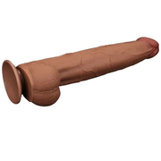 Fallo Super Realistico con Pelle Scorrevole - 13.5″ Mulatto
