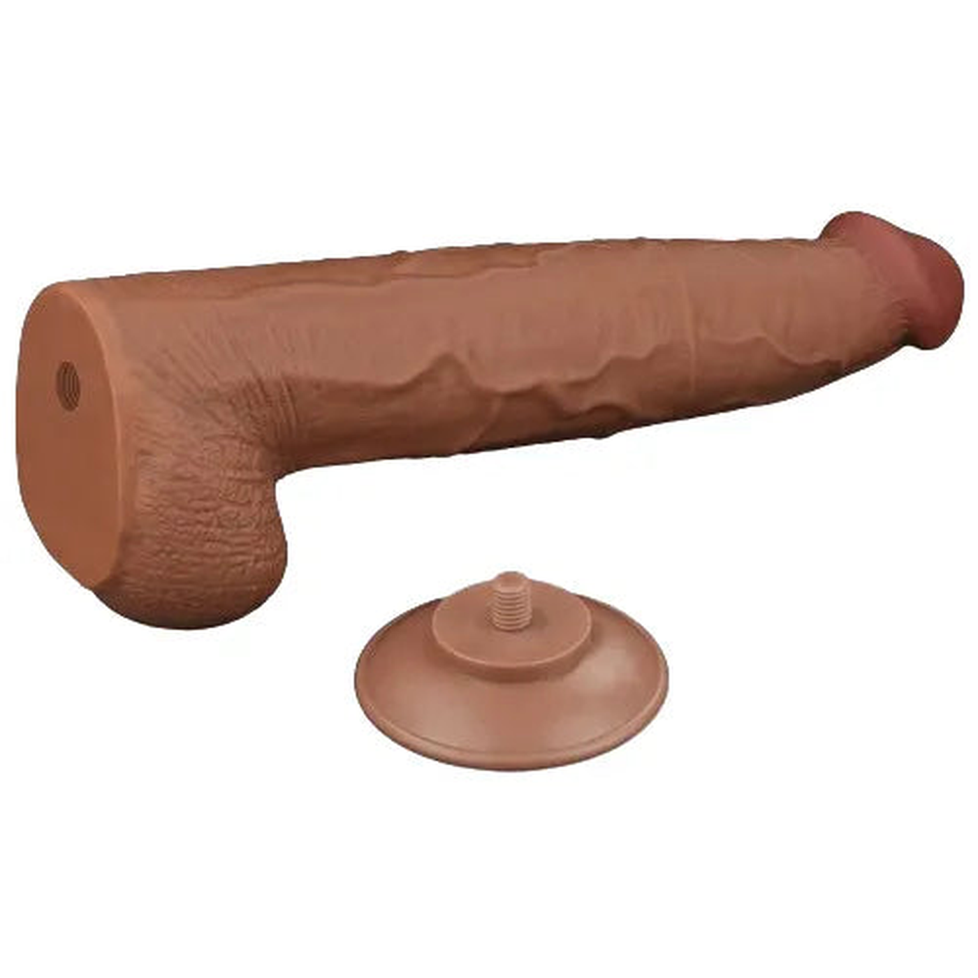 Fallo Super Realistico con Pelle Scorrevole - 13.5″ Mulatto