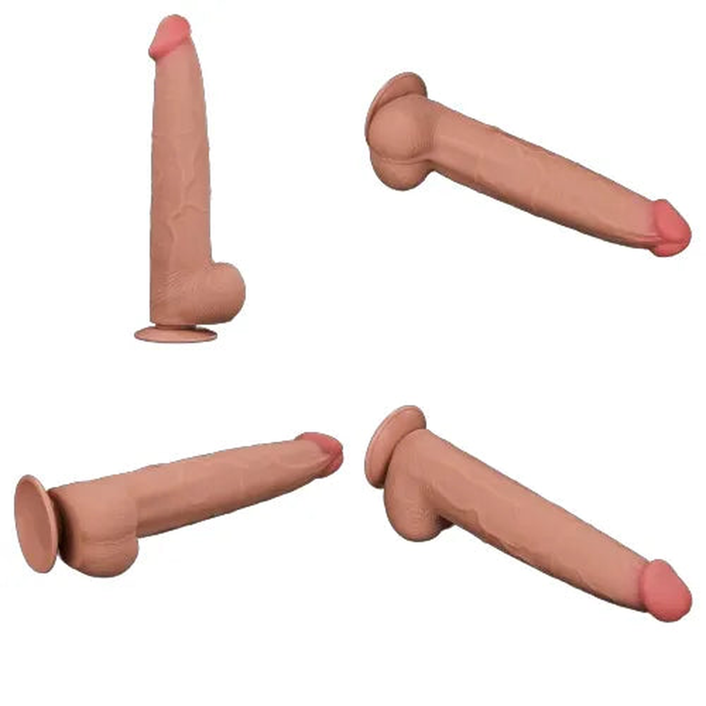 Fallo Super Realistico con Pelle Scorrevole - 13.5″ Rosa Carne