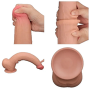 Fallo Super Realistico con Pelle Scorrevole - 13.5″ Rosa Carne