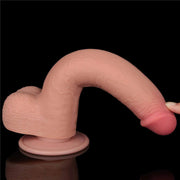 Fallo Super Realistico con Pelle Scorrevole come un Membro Vero - 9″ Rosa Carne