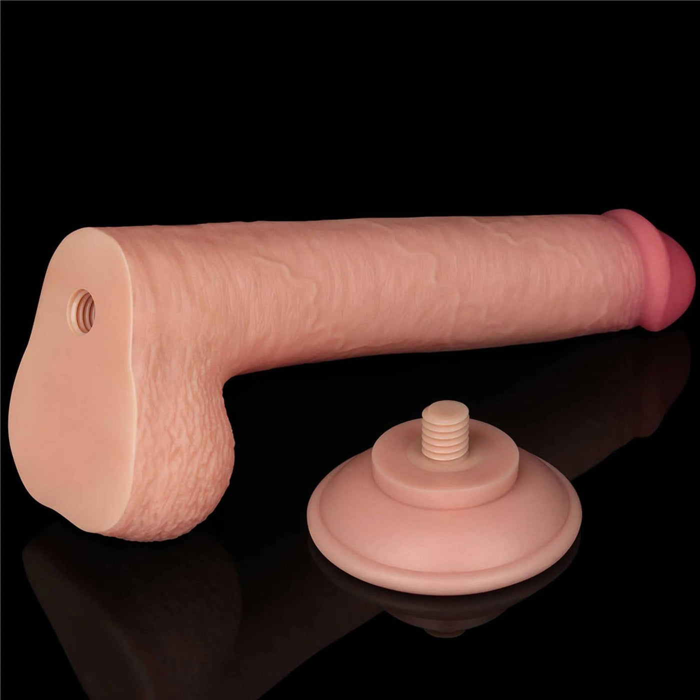 Fallo Super Realistico con Pelle Scorrevole come un Membro Vero - 9″ Rosa Carne