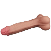 Fallo realistico con pelle scorrevole come un membro vero - 9.5 ″ 24 cm x Ø 4.5 cm