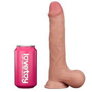 Fallo realistico con pelle scorrevole come un membro vero - 9.5 ″ 24 cm x Ø 4.5 cm