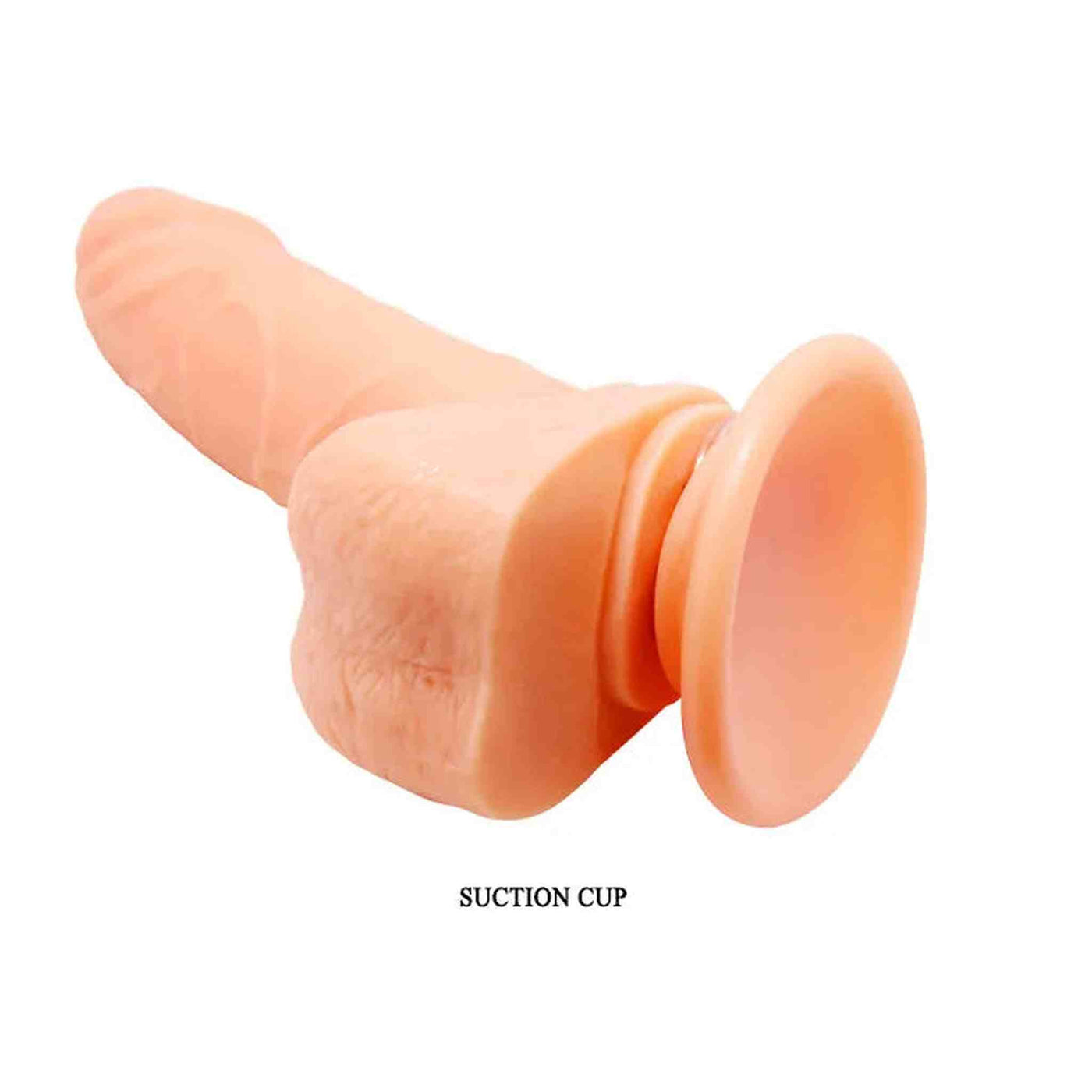 Fallo realistico vibrante e rotante con ventosa 15 cm Ø 3.5 cm