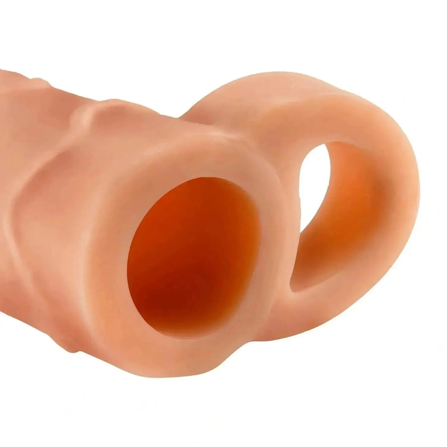 Fantasy X-Tensions 1″ Guaina Fallica Realistica con Anello Testicoli