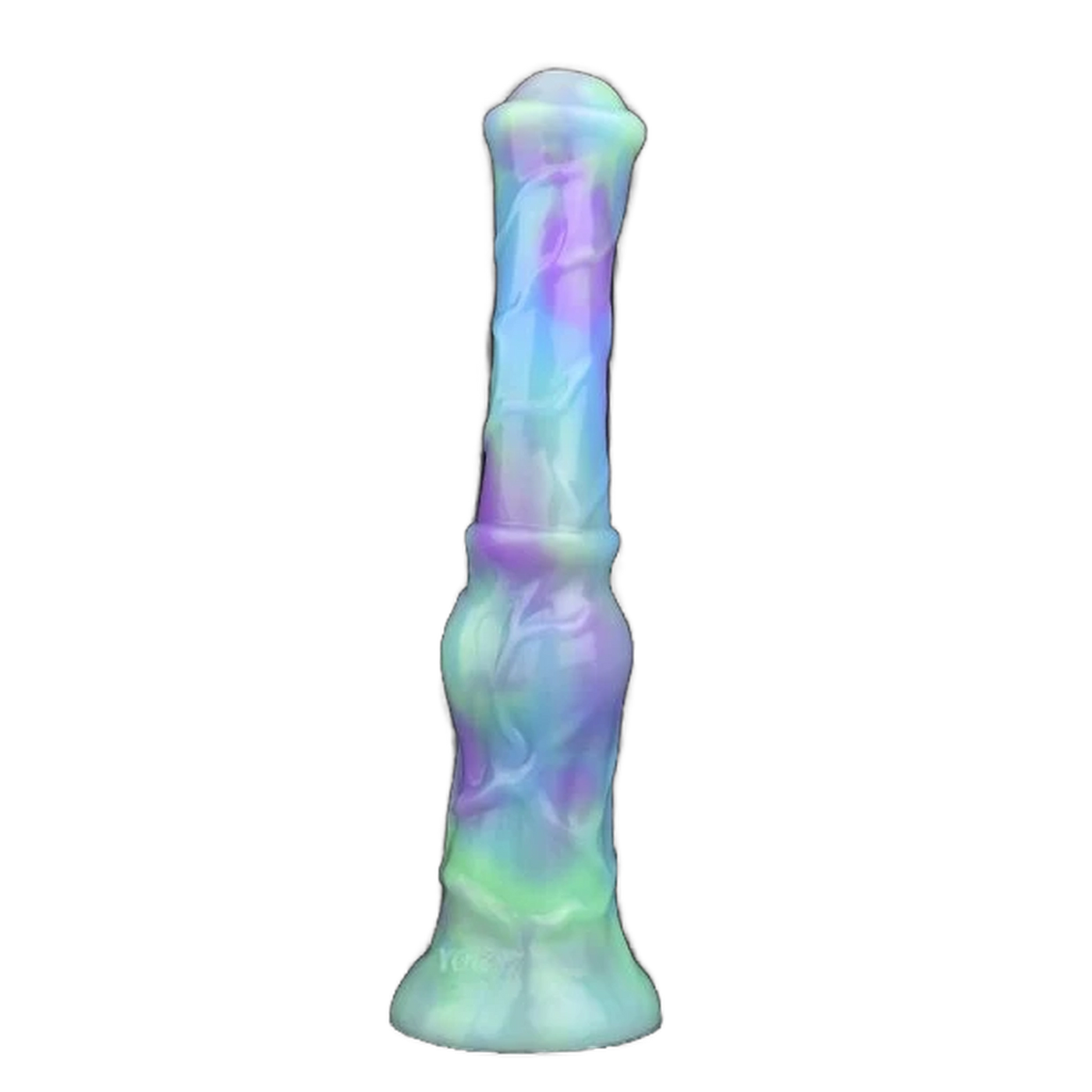 Fantasy Yellow Stallion Penis Silicone Dildo For Woman