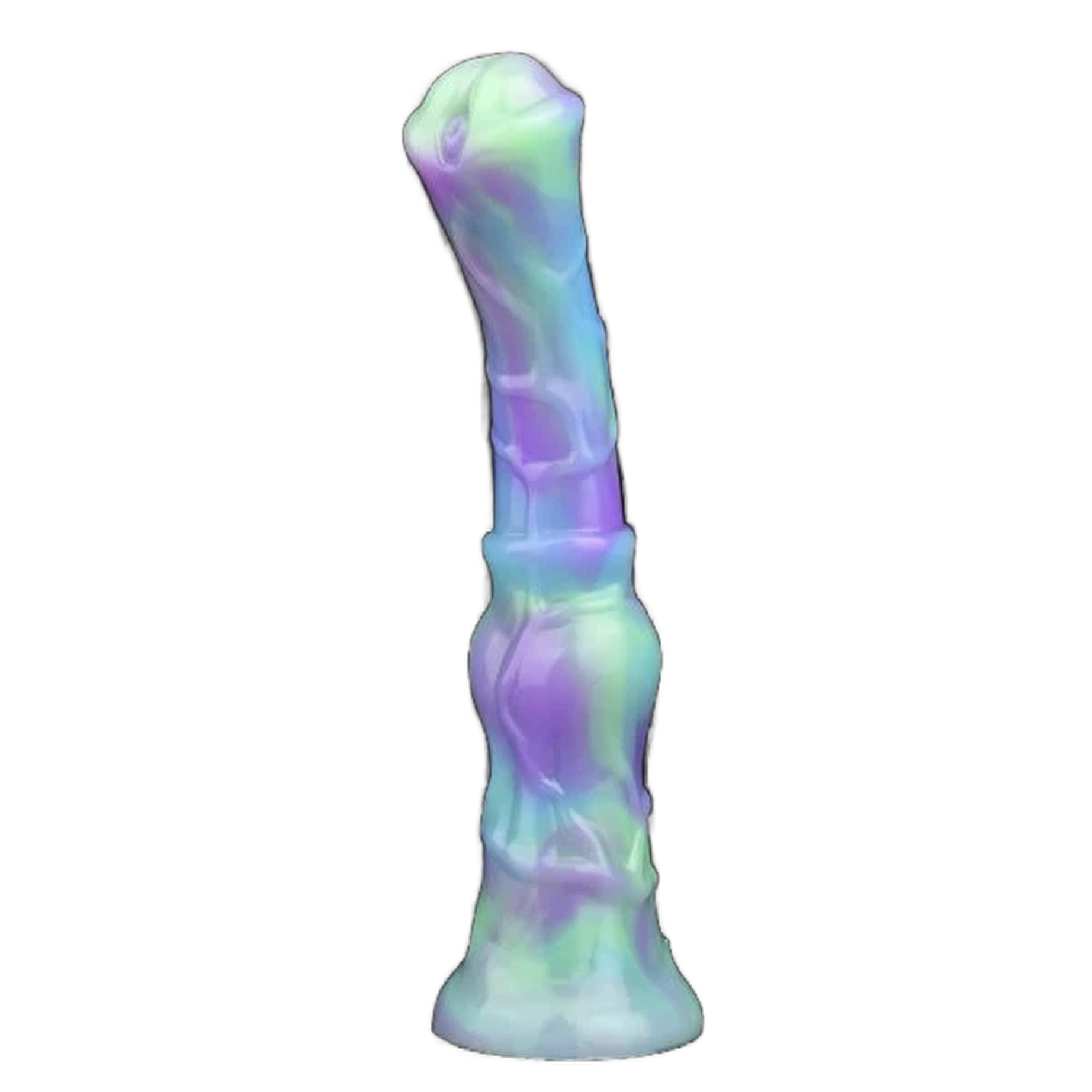 Fantasy Yellow Stallion Penis Silicone Dildo For Woman
