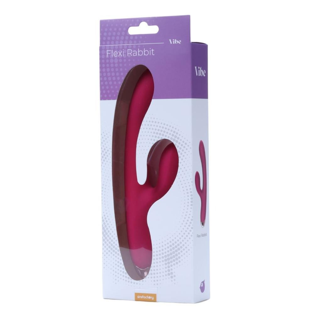 Flexy Vibratore Rabbit in Silicone