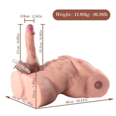 Flitter Torso con funzioni Interattive