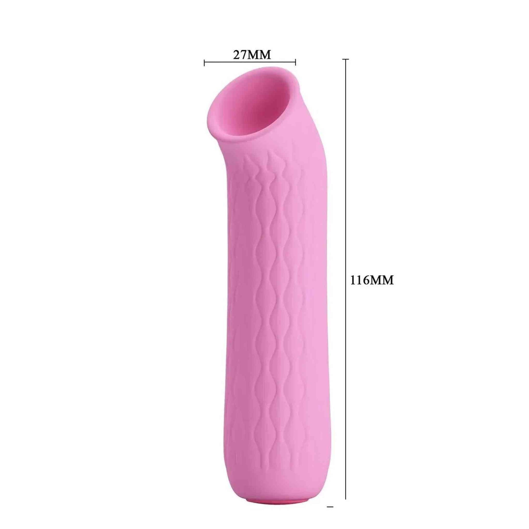 Ford Succhiaclitoride in Silicone con 12 diversi programmi di suzione e Memory Function - Anallergico, Ricaricabile, Rosa