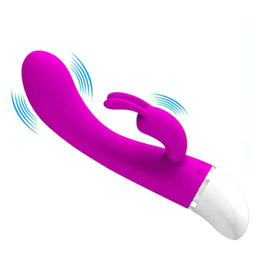 Freda Rabbit Vibrator with 30 different vibration programs - Medical Silicone