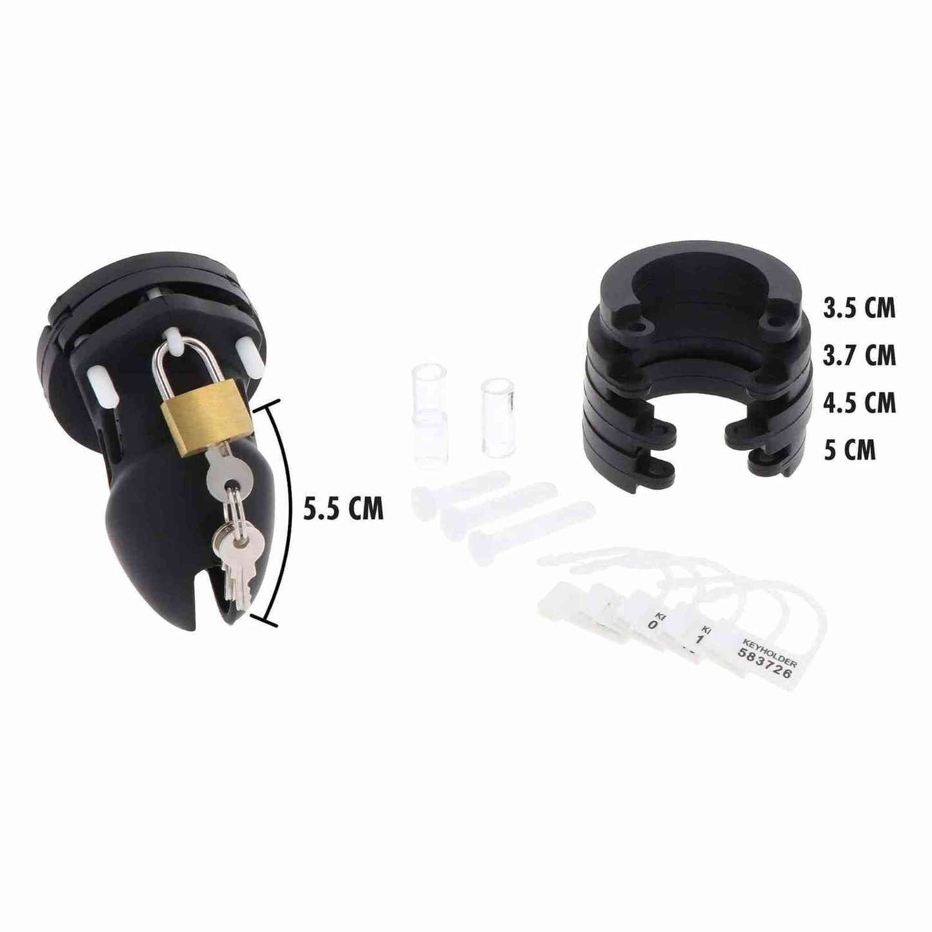 Gabbieta Pene in Silicone