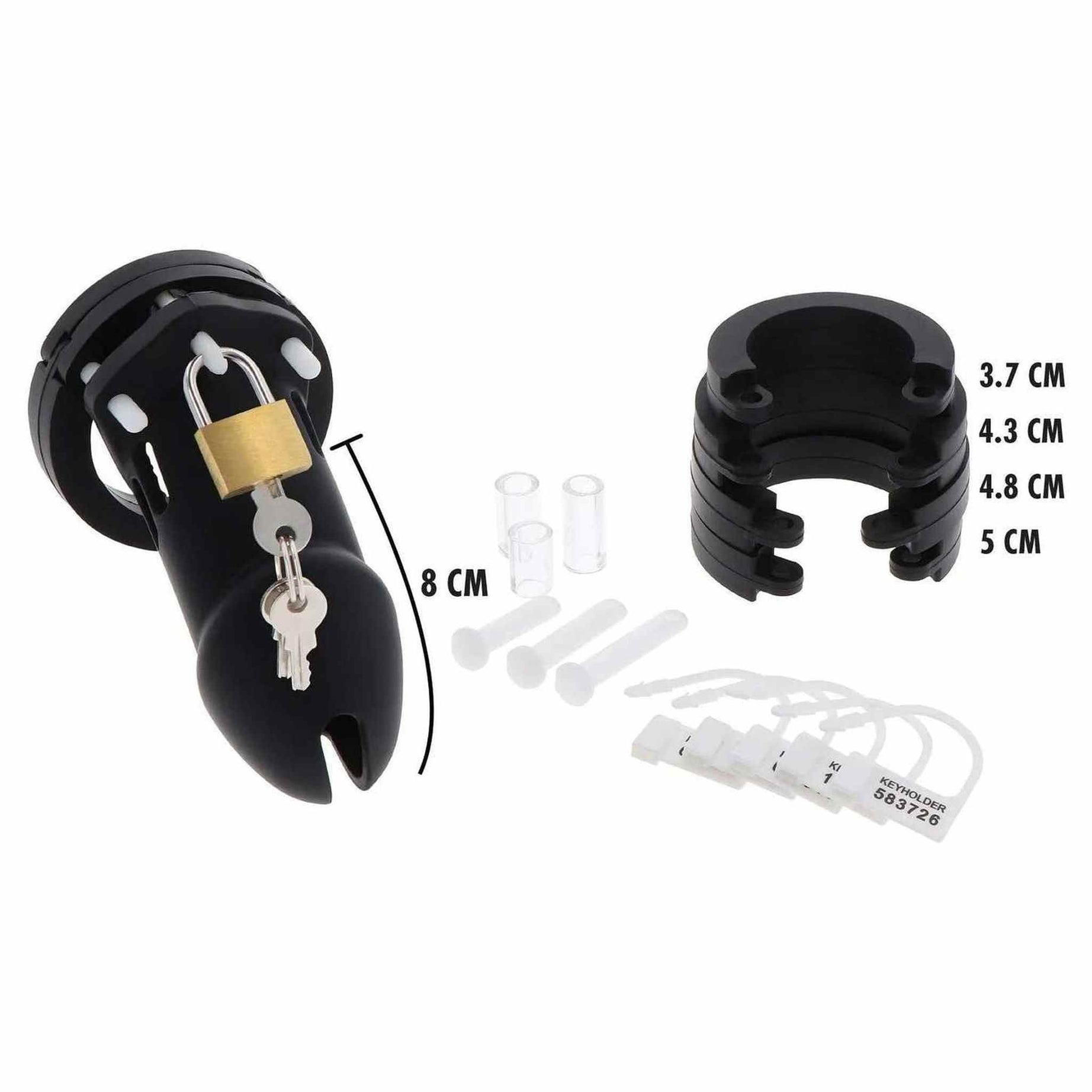 Gabbieta Pene in Silicone