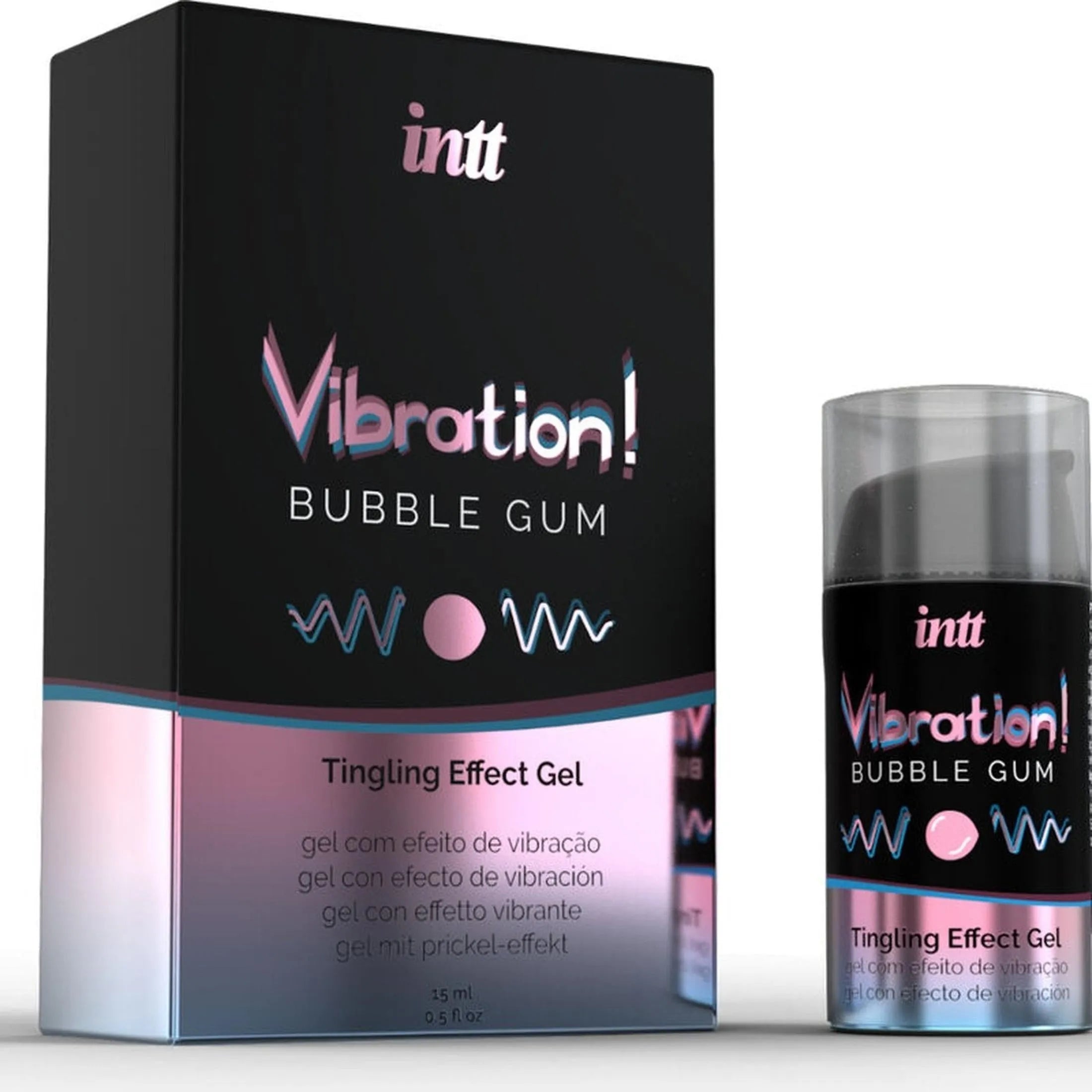 Gel Stimolante Con Effetto Vibrante - Gusto Bubble Gum - GoEstasy