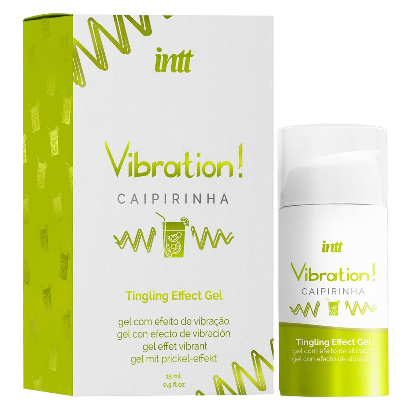 Gel Stimolante Con Effetto Vibrante Gusto Caipirinha