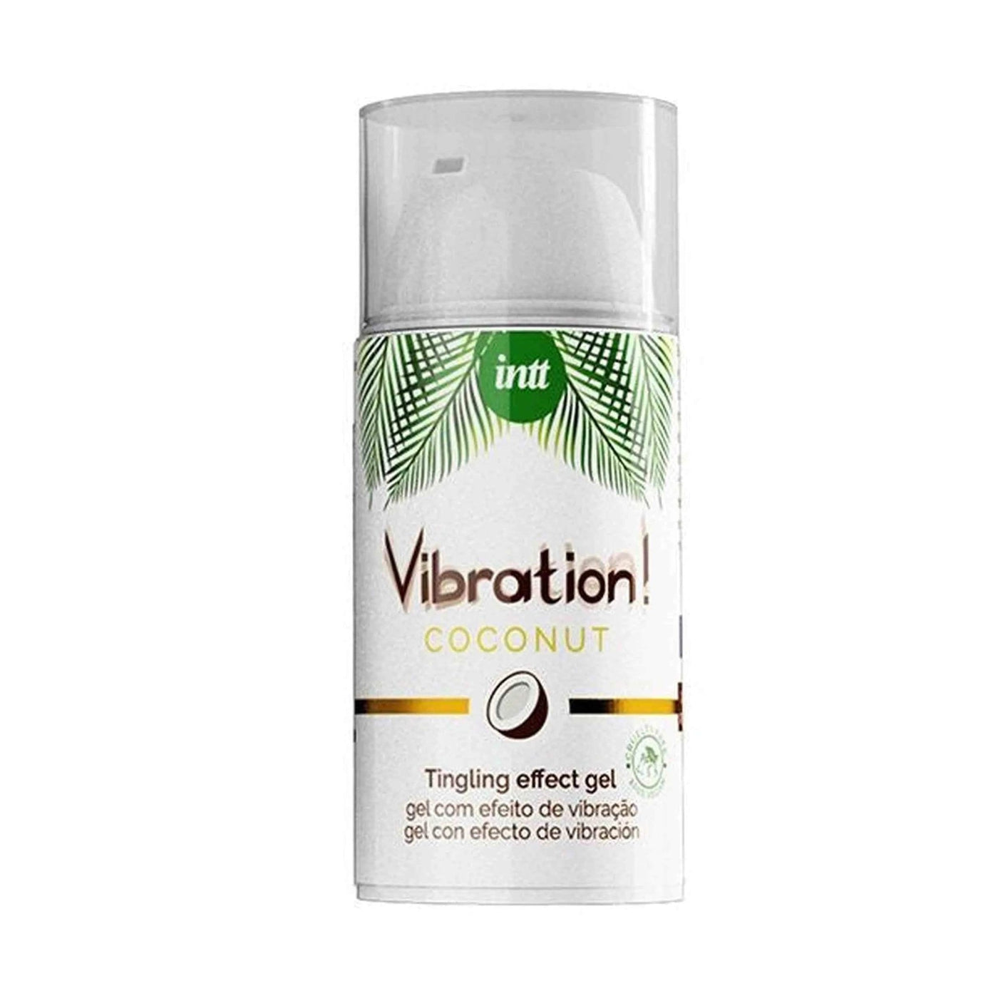 Gel Stimolante Con Effetto Vibrante - Gusto Cocco