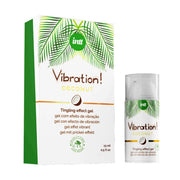 Gel Stimolante Con Effetto Vibrante - Gusto Cocco
