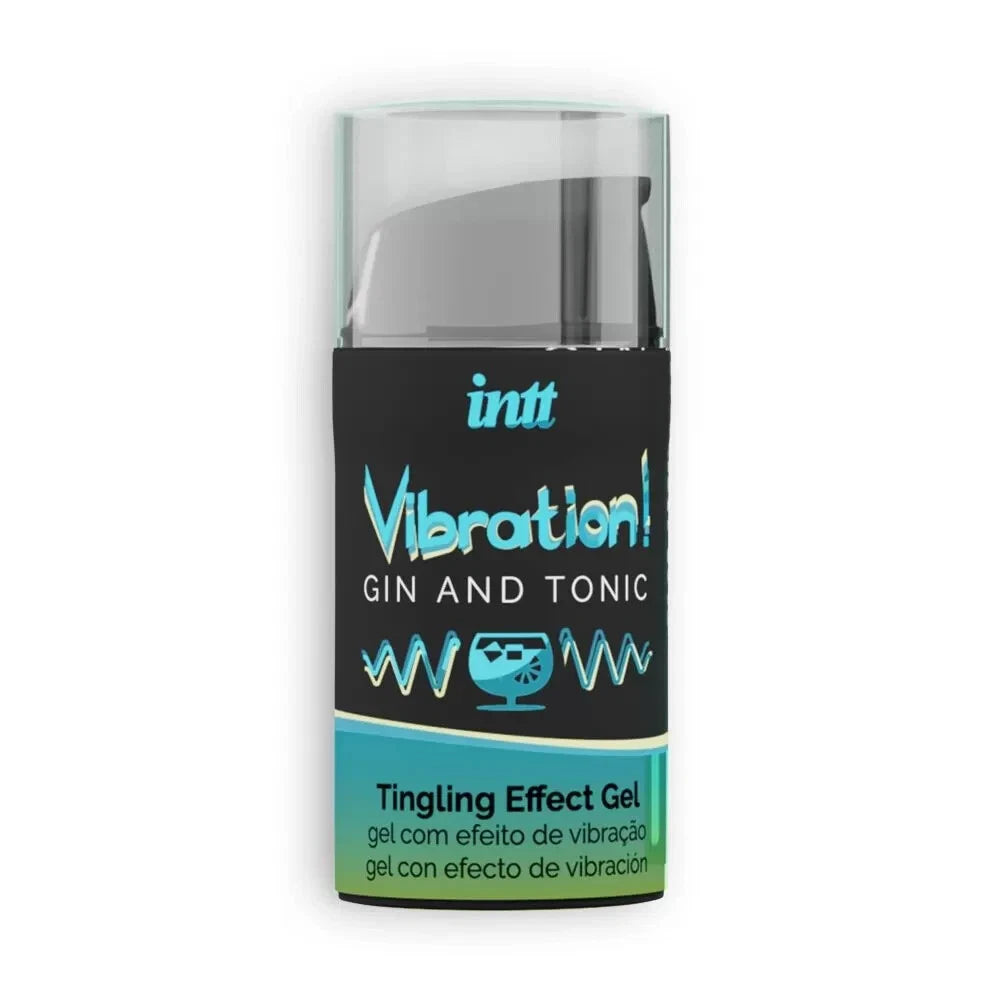 Gel Stimolante Con Effetto Vibrante - Gusto Gin Tonic