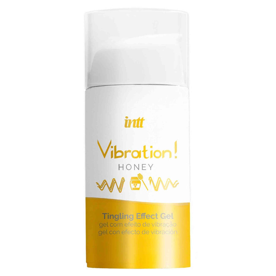 Stimulierendes Gel mit Vibrationseffekt, Honiggeschmack