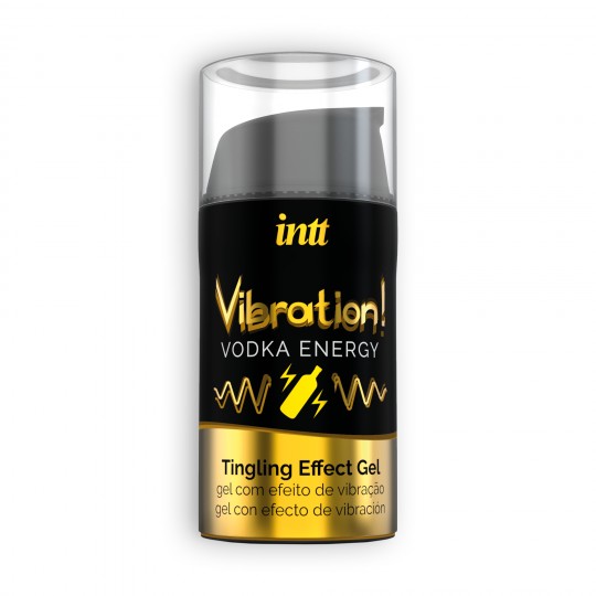 Gel Stimolante Con Effetto Vibrante - Gusto Vodka