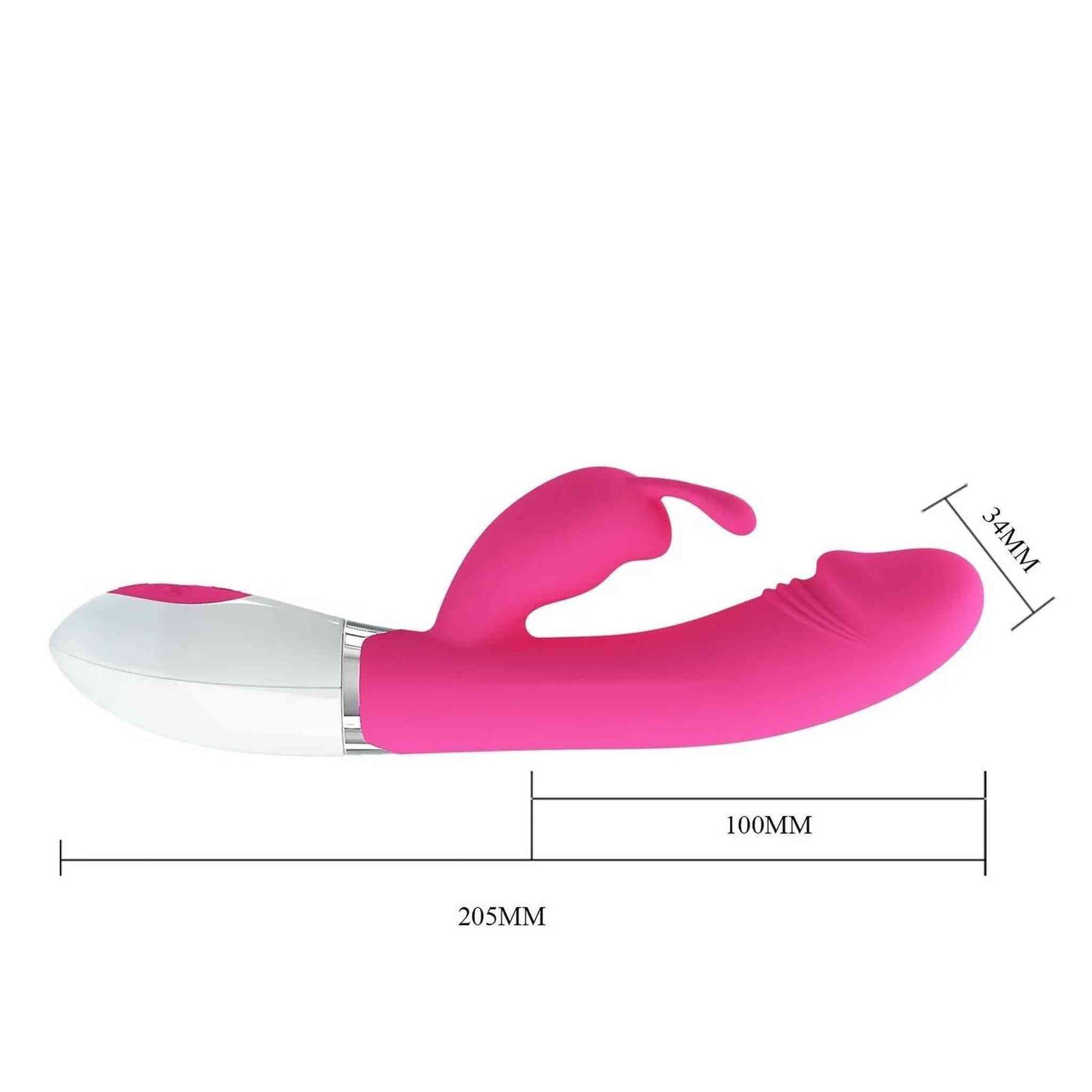 Gene Vibratore Rabbit con 30 modalità di vibrazione