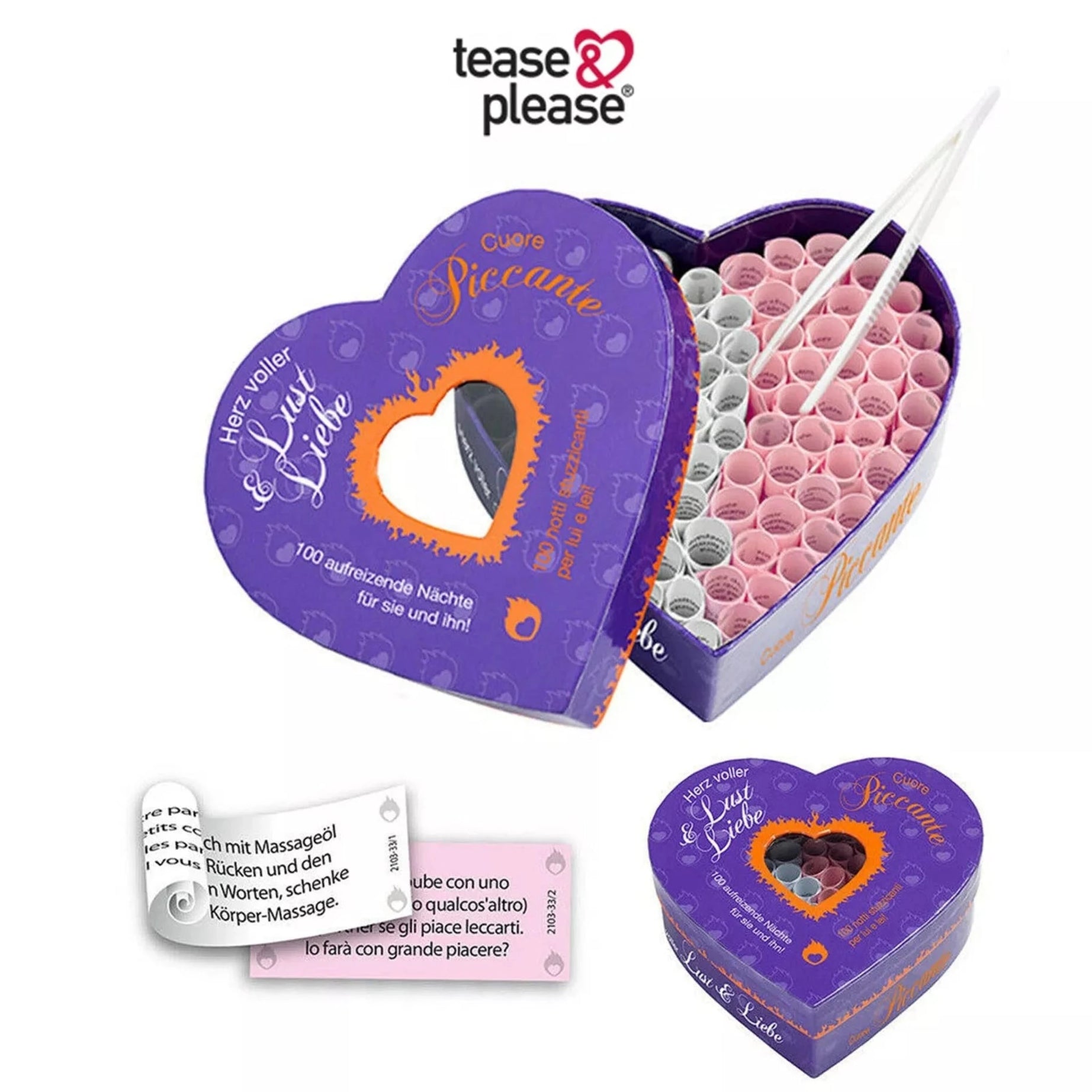 Gioco Cuore Erotico - 100 notti stuzzicanti