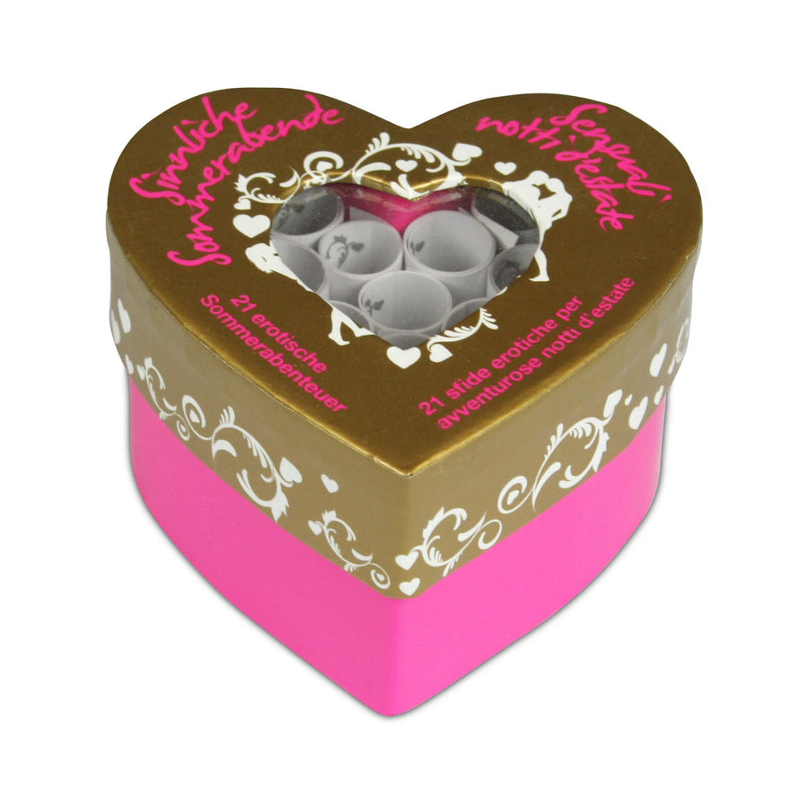 Gioco Mini Cuore Erotico con 21 sfide stuzzicanti
