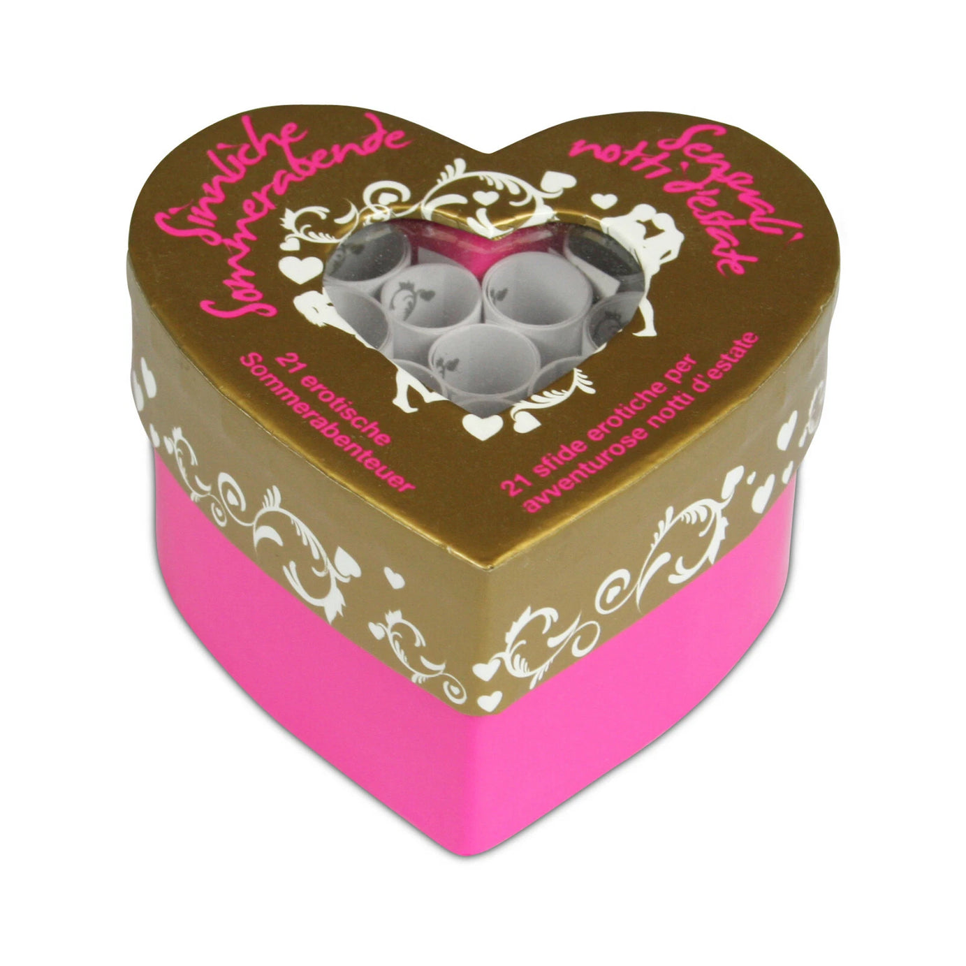 Gioco Mini Cuore Erotico con 21 sfide stuzzicanti