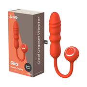 Glitz Vibratore a Spinta con Doppio Motore Vibrante