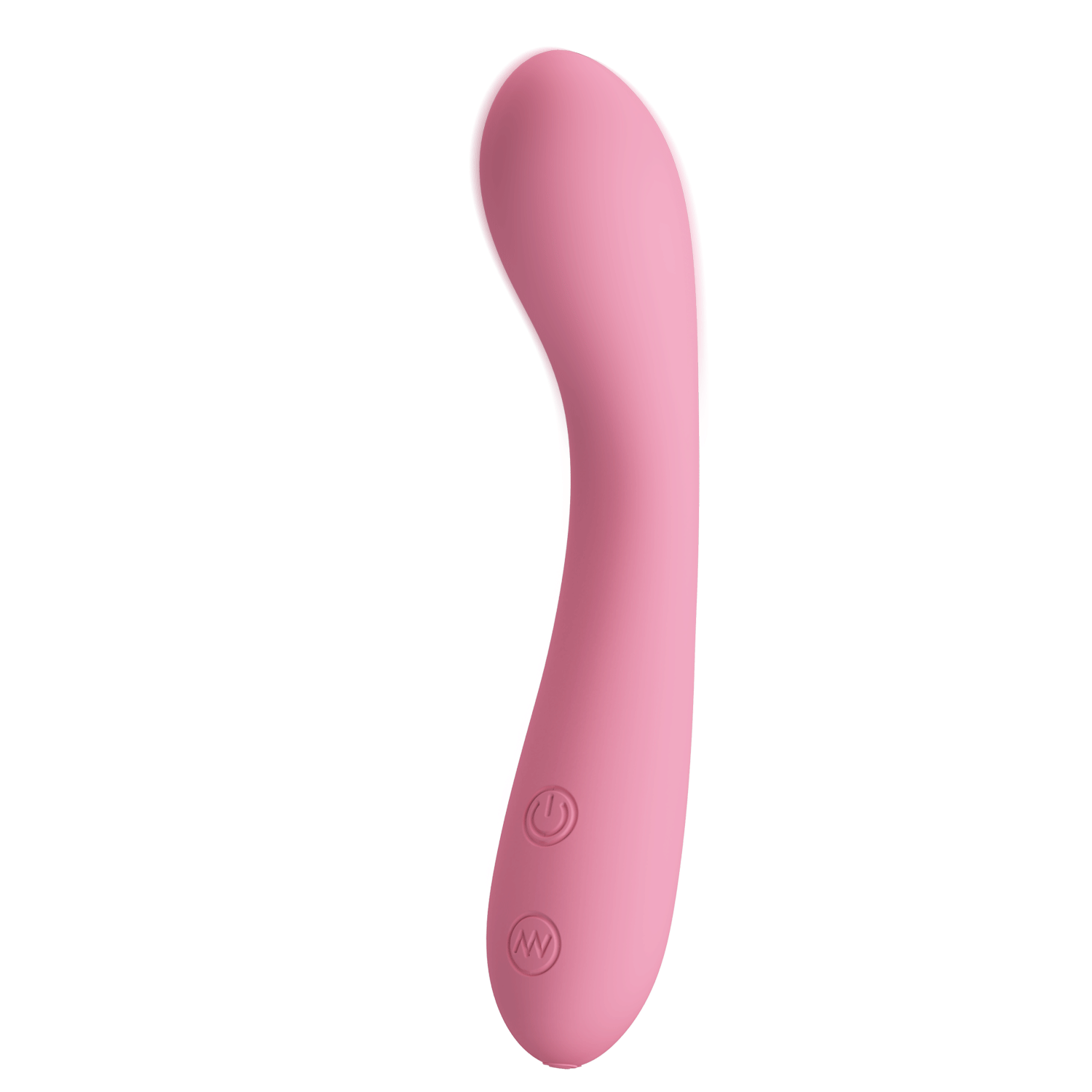 Gloria Vibratore in Silicone Per Stimolazione Punto G - Rosa