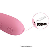 Gloria Vibratore Ricaricabile in Silicone per Stimolazione Punto G