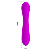 Gloria Vibratore Ricaricabile in Silicone per Stimolazione Punto G