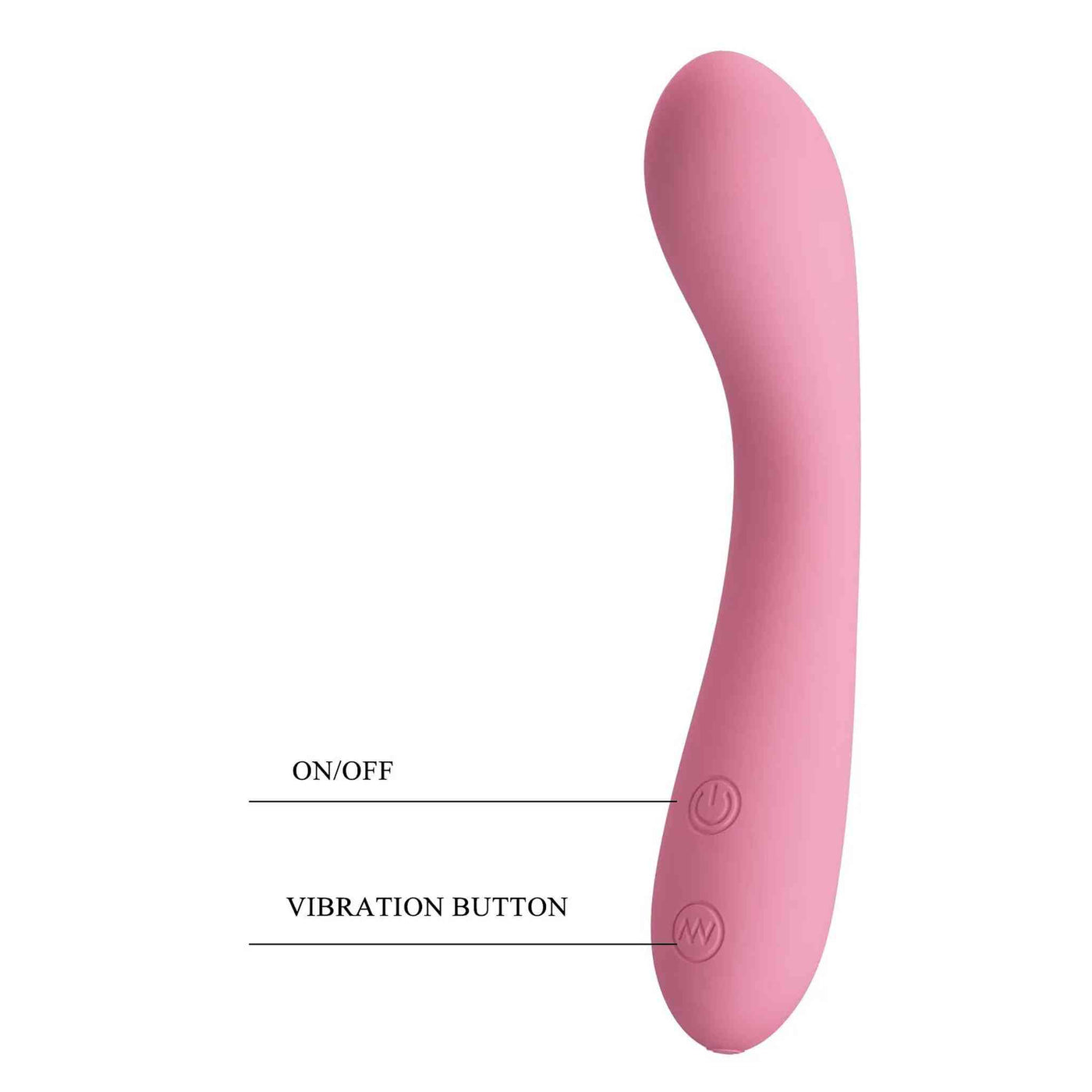 Gloria Vibratore Ricaricabile in Silicone per Stimolazione Punto G