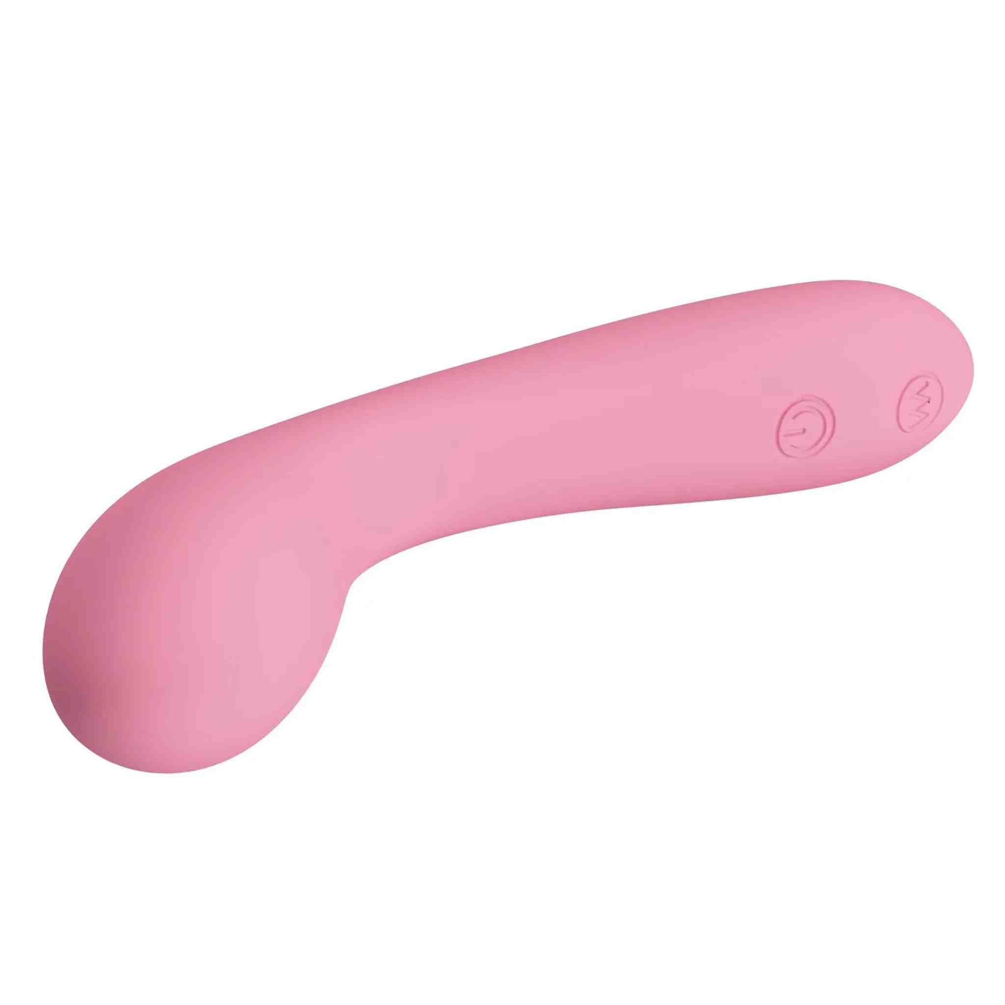 Gloria Vibratore in Silicone Per Stimolazione Punto G - Rosa