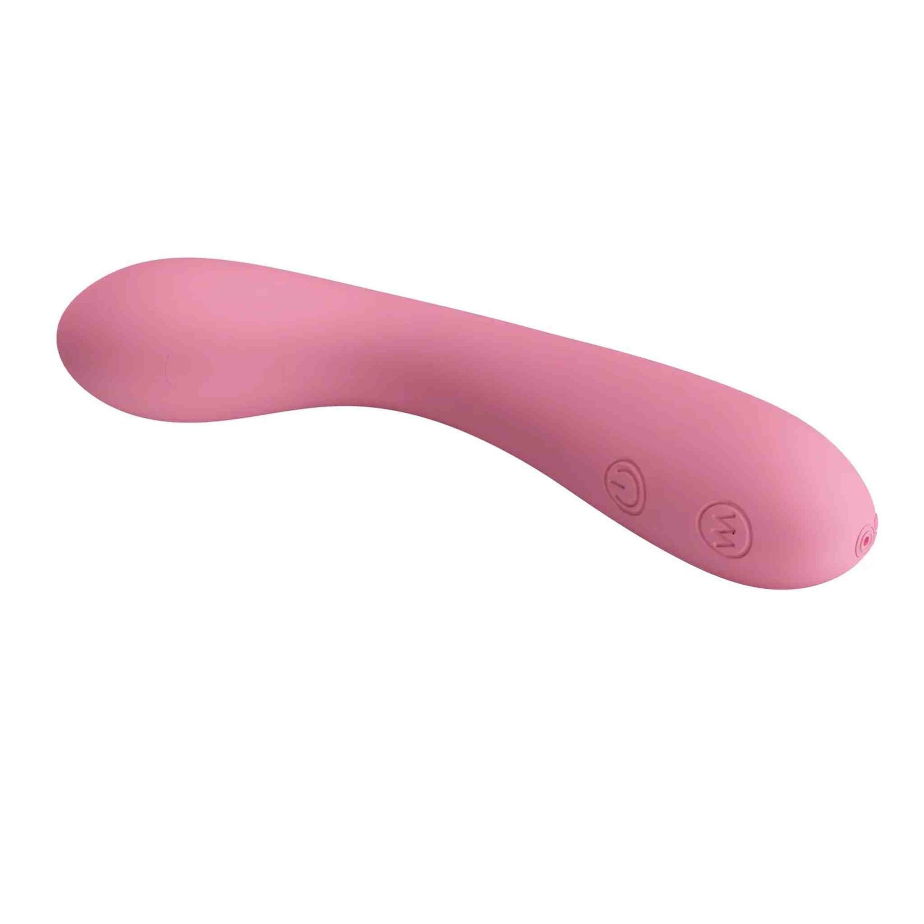 Gloria Vibratore in Silicone Per Stimolazione Punto G - Rosa
