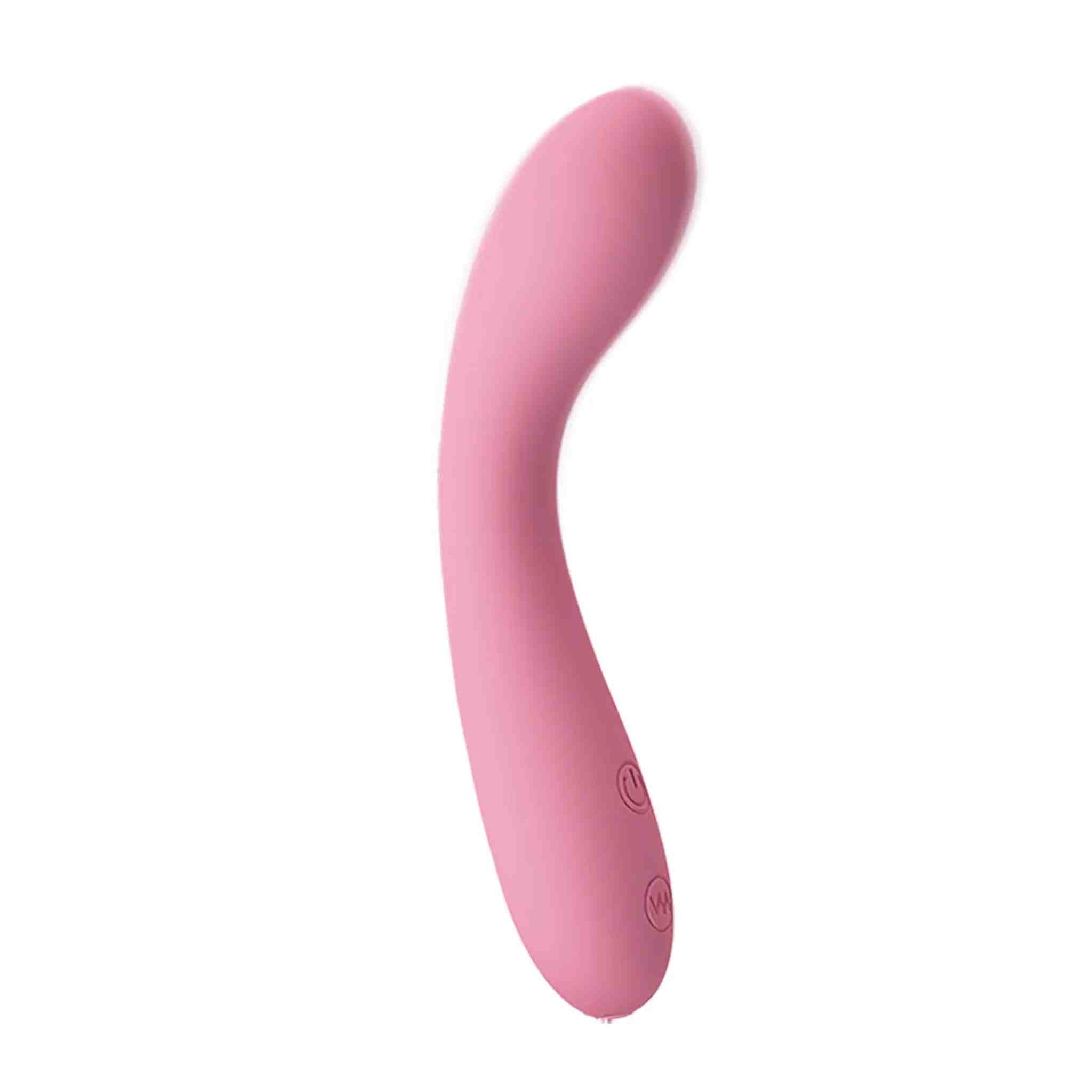 Gloria Vibratore in Silicone Per Stimolazione Punto G - Rosa