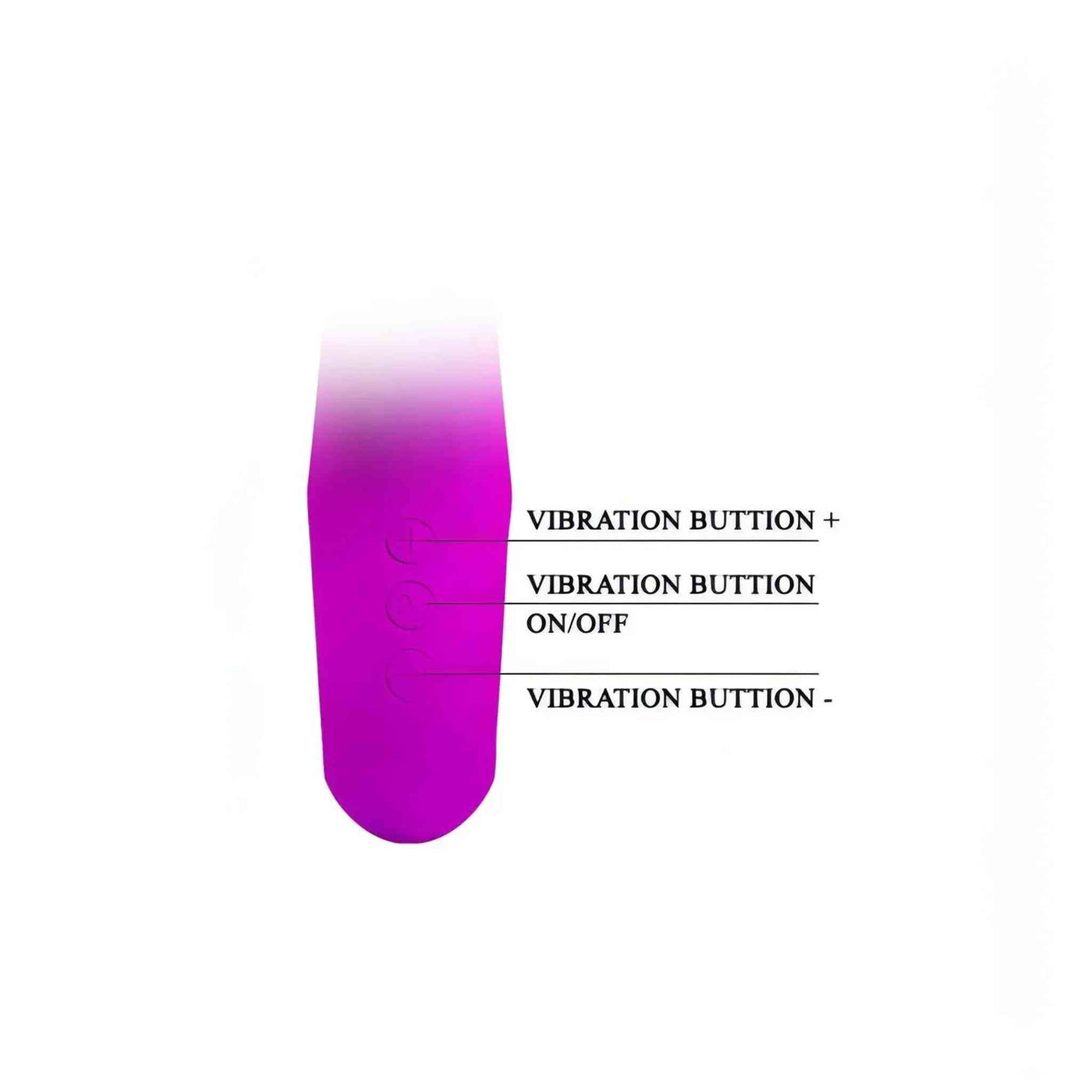 Gordon Vibratore Rabbit in Silicone con 7 modalità di vibrazione