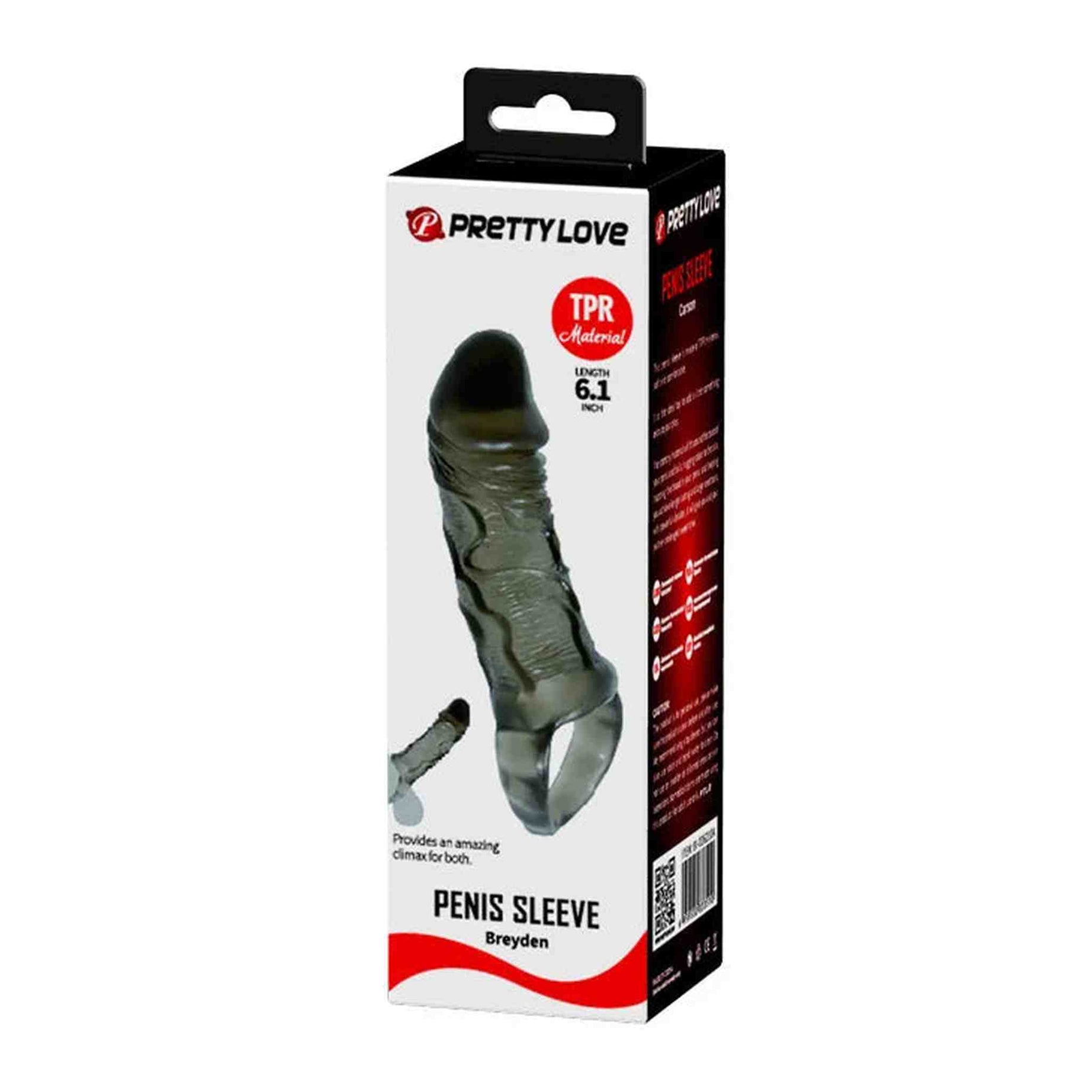 Guaina Fallica Bryden 6.1 " Clear