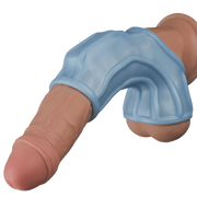 Guaina Vibrante Pene e Testicoli con Nervature