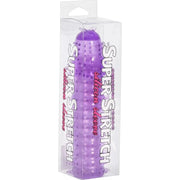 Guaina fallica in silicone con rilievi e nervature stimolanti