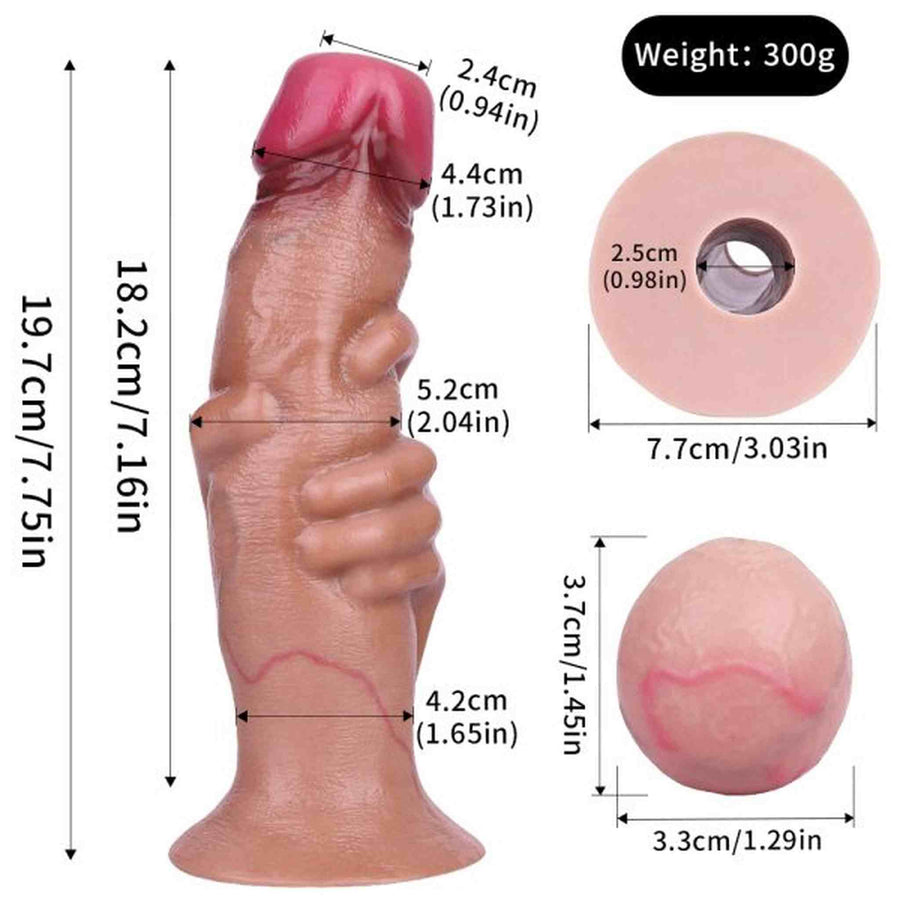 Handpumpen-Eierlege-Dildo für Frauen-Masturbator