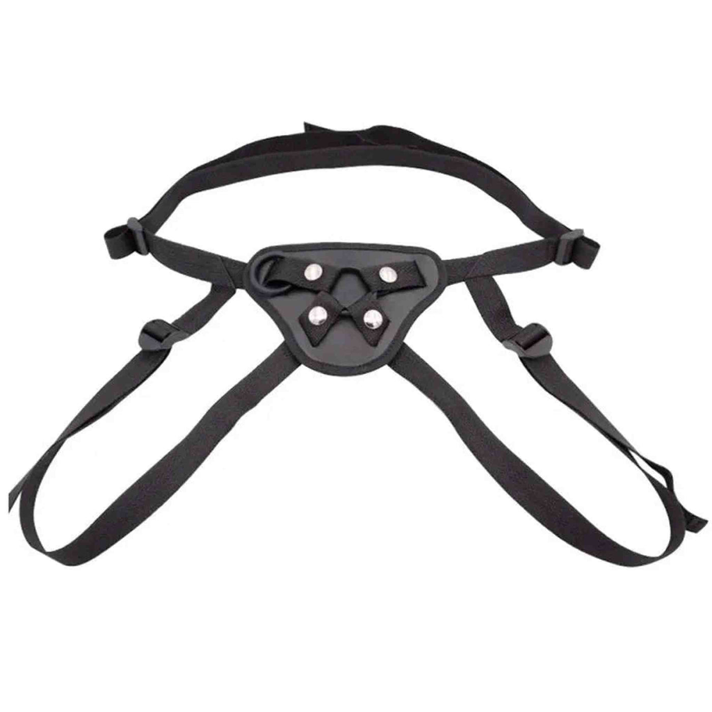Harness Nero Per Falli Con Ventosa