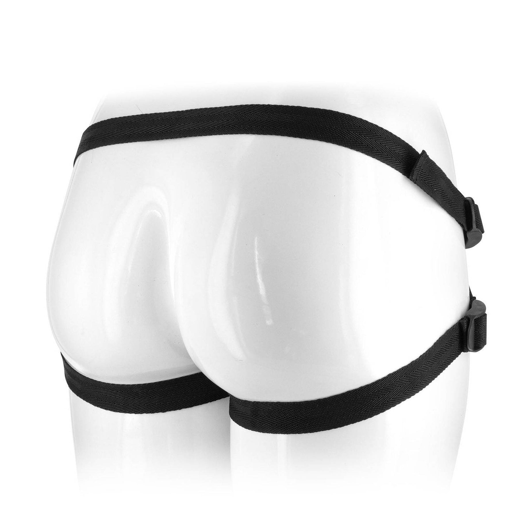 Harness Nero Per Falli Con Ventosa