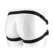 Harness Nero Per Falli Con Ventosa