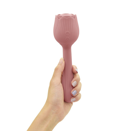 Elegante Rosa Succhiaclitoride Con Vibratore Punto G